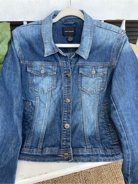 DKNY Women’s Blue Denim Jean Jacket